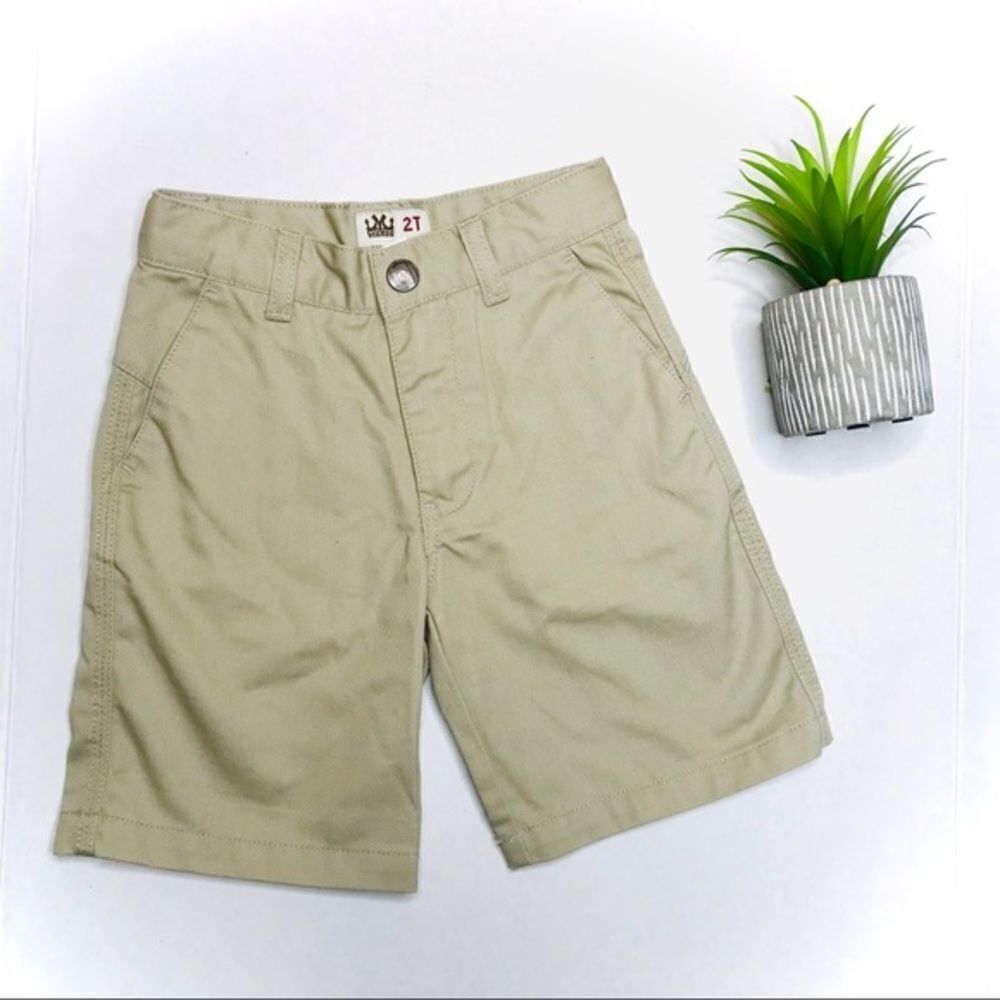 micros Tan Khaki Shorts